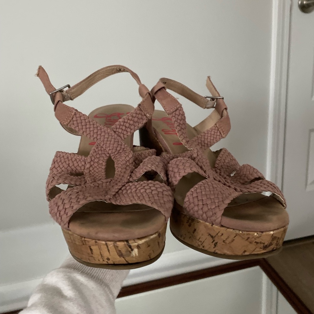 Super Comfy JellyPop Wedges Womens Size 9